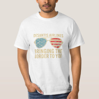 Camiseta Las aerolíneas desantis que llevan