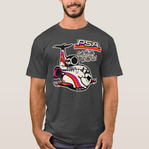 Camiseta Las aerolíneas PSA desaparecidas llegan a Pacific