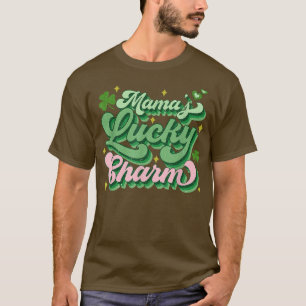 Camiseta Las afortunadas mujeres de mamá de Sharm retro Día