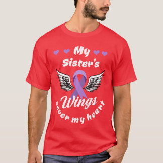 Camiseta Las Alas de Mis Hermanas Cubren Mi Corazón Concien