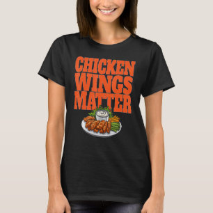 Camiseta Las alas de pollo anti-cuomo importan los pies de 