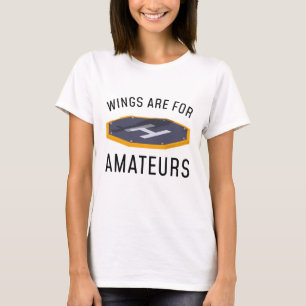 Camiseta Las Alas Son Para Aficionados