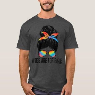 Camiseta Las Alas Son Para Fe Helicóptero Divertido Para