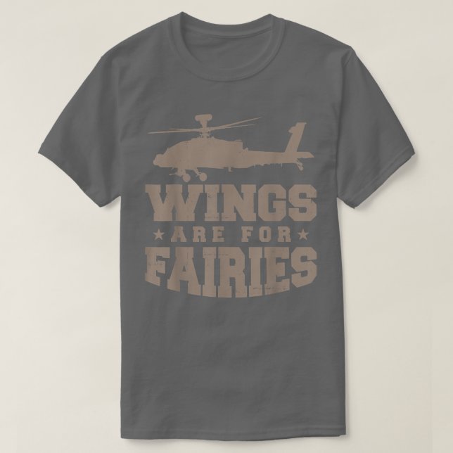 Camiseta Las Alas Son Para Las Fe (Diseño del anverso)