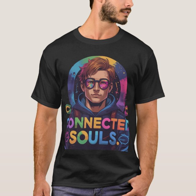 Camiseta Las "almas conectadas" (Anverso)