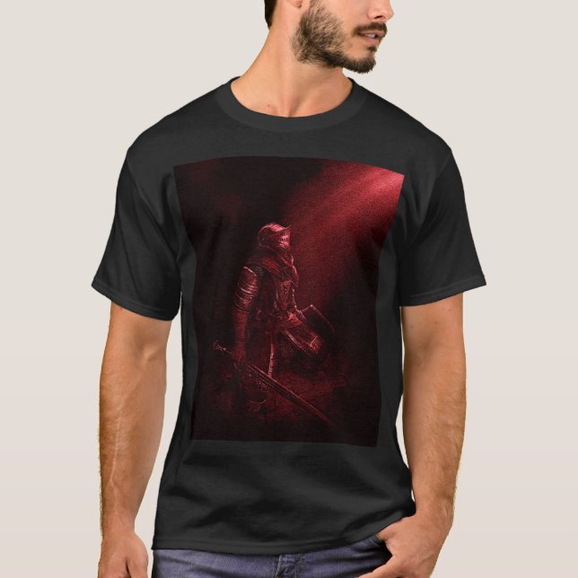 Camiseta Las almas oscuras cayeron en Knight (Anverso)