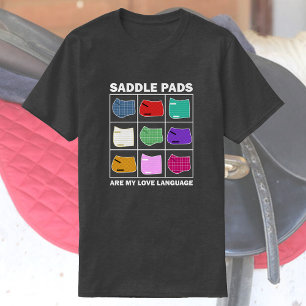 Camiseta Las Almohadillas Son Mi Lenguaje De Amor   Caballo