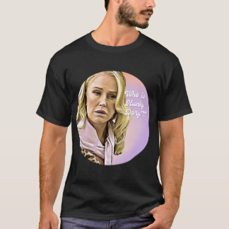 Camiseta Las Amas de Casa Divertido Meme Quién está Hunky D