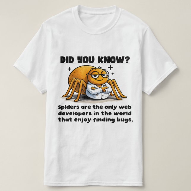 Camiseta Las arañas son las OGs! (Diseño del anverso)