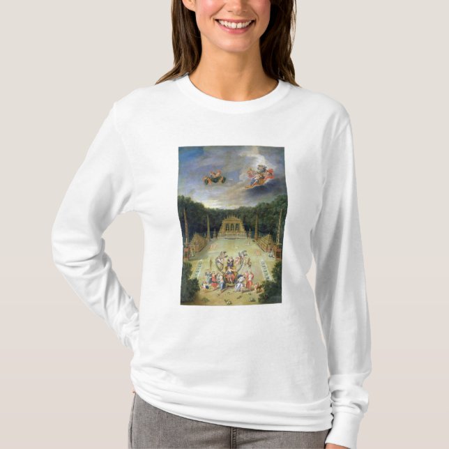 Camiseta Las arboledas de Versalles. L'Arc de Triomphe (Anverso)