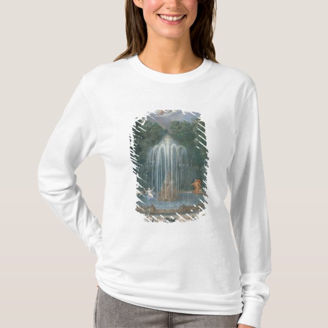 Camiseta Las arboledas de Versalles. Vista de la estrella o (Anverso)