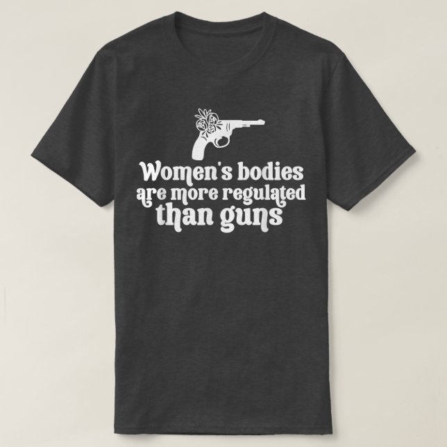Camiseta Las Armas De Derechos De La Mujer Tienen Más Derec (Diseño del anverso)