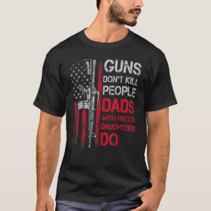 Camiseta Las armas de los hombres no matan a la gente con B
