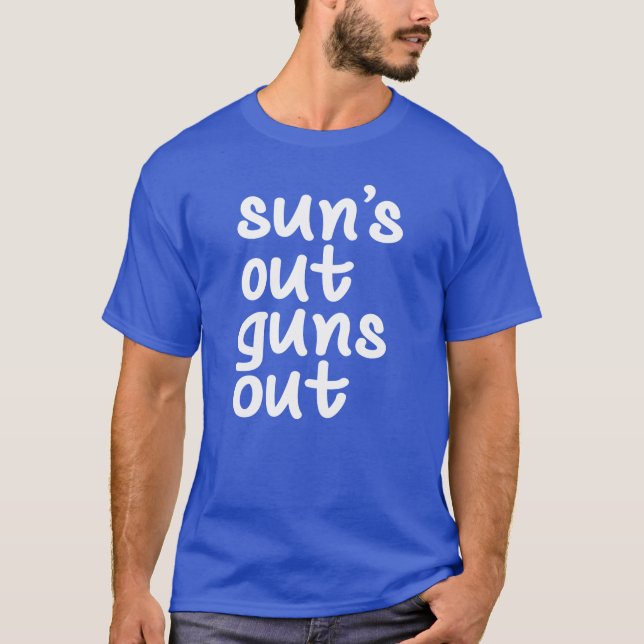 Camiseta Las armas de Sun están fuera (Anverso)
