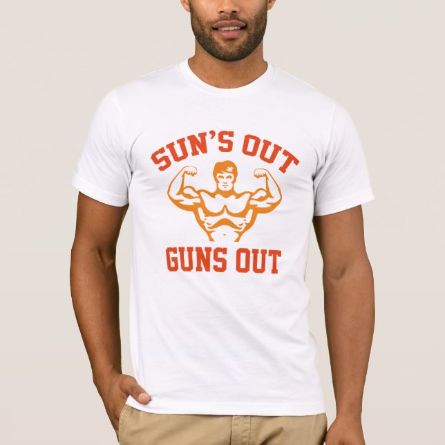 Camiseta Las armas de Sun están fuera (Anverso)