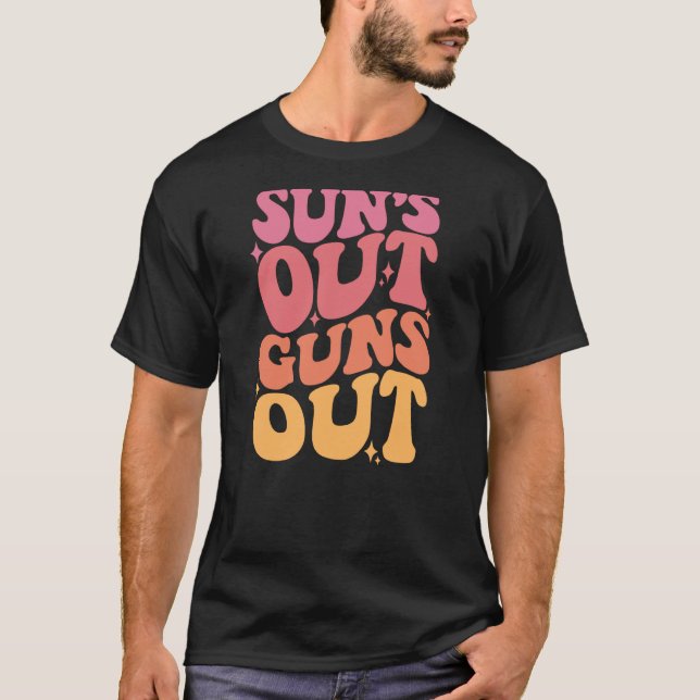 Camiseta Las armas de Sun están fuera 1 (Anverso)