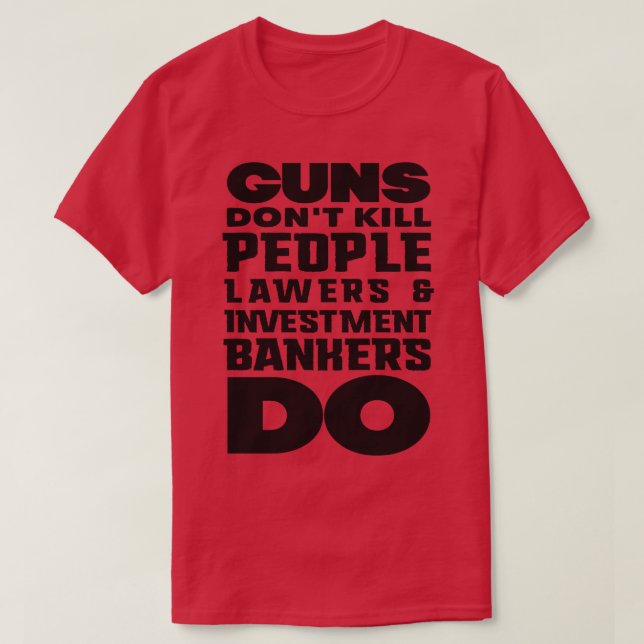 Camiseta Las armas no matan a la gente negra (Diseño del anverso)