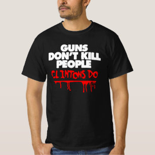Camiseta Las armas no matan a la gente que hago control de