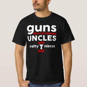 Camiseta Las armas no matan a la gente, yo hago anti-armas