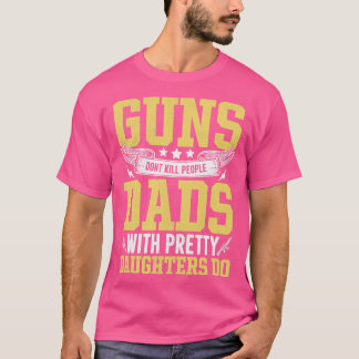 Camiseta las armas no matan a las personas padres con bonit