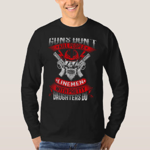 Camiseta Las armas no matan a los hombres de línea con sus
