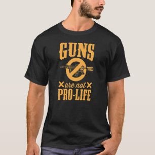 Camiseta Las armas no son activistas de leyes de control de