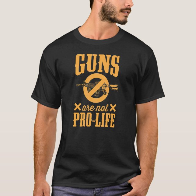 Camiseta Las armas no son activistas de leyes de control de (Anverso)