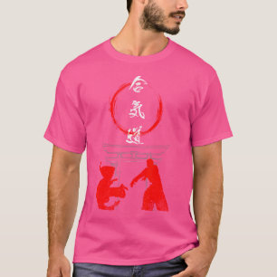 Camiseta Las artes marciales de autodefensa de Aikido aman