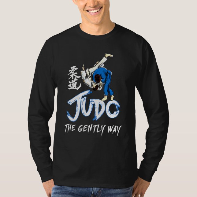 Camiseta Las artes marciales judo tiran a la senda suave de (Anverso)