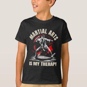 Camiseta Las artes marciales son mi terapia - Karate4