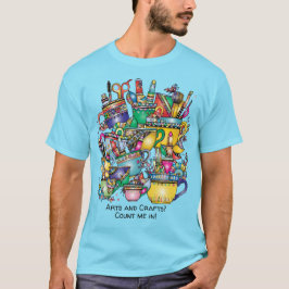 Camiseta ¡Las artes y las artesanías me cuentan! Adulto div