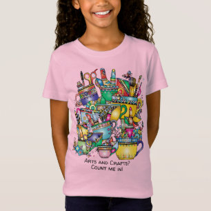 Camiseta ¡Las artes y las artesanías me cuentan! Niños d
