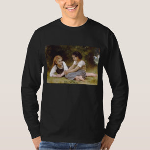 Camiseta Las avellanas: jóvenes muchachas recogiendo avella