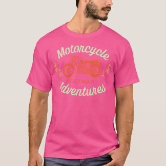 Camiseta Las aventuras de la motocicleta hacen que el Vietn