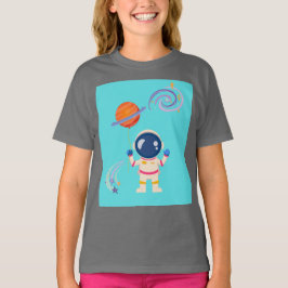 Camiseta Las aventuras de los personalizados de Spaceman.
