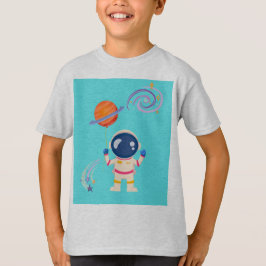 Camiseta Las aventuras de los personalizados de Spaceman.