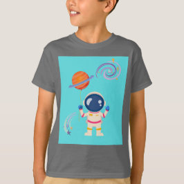 Camiseta Las aventuras de los personalizados de Spaceman.