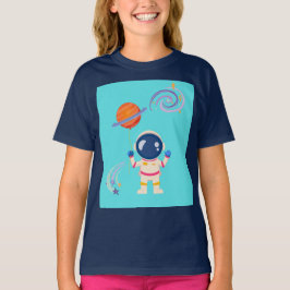Camiseta Las aventuras de los personalizados de Spaceman.