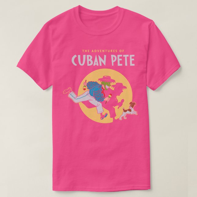 Camiseta Las aventuras de Pedro el Cubano (Diseño del anverso)