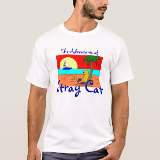Camiseta Las aventuras del gato perdido