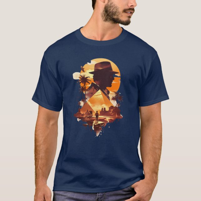 Camiseta Las aventuras en el desierto (Anverso)