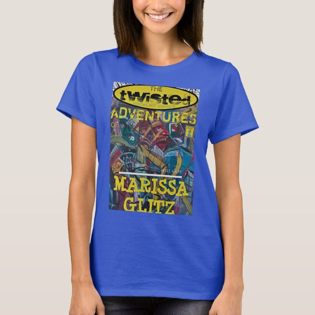 CAMISETA LAS AVENTURAS RETORCIDAS DE MARISSA GLITZ 2 (Anverso)