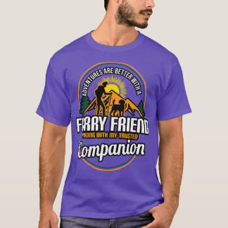 Camiseta Las Aventuras Son Mejores Con Un Amigo Caminando C