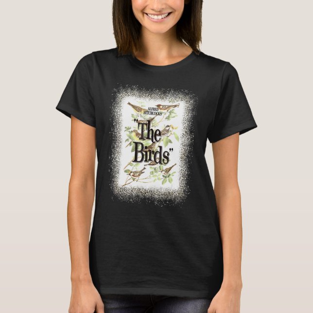 Camiseta Las aves de Alfred Hitchcock me encantan mis pájar (Anverso)