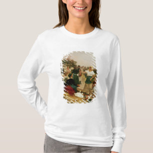 Camiseta Las aves de corral comercializan, 1885