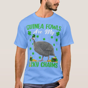 Camiseta Las aves de Guinea son mis encantos afortunados de