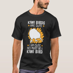 Camiseta Las Aves Kiwi Son Kiwi De Nueva Zelanda Cuidados