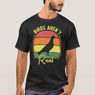 Camiseta Las aves son&x27;t reales - Essenti retro vintage