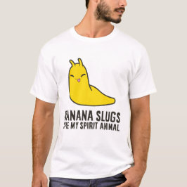 Camiseta Las babosas bananeras son mi espuma de plátano de