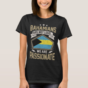 Camiseta Las Bahamas marcan a Chicas bahameñas apasionadas